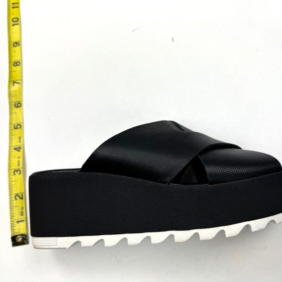 Sorel Cameron Flatform Mule Sandals Women 7.5 EUC Comfortable Open Toe Black - Picture 10 of 10